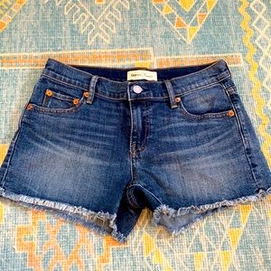 Gap denim cutoff shorts